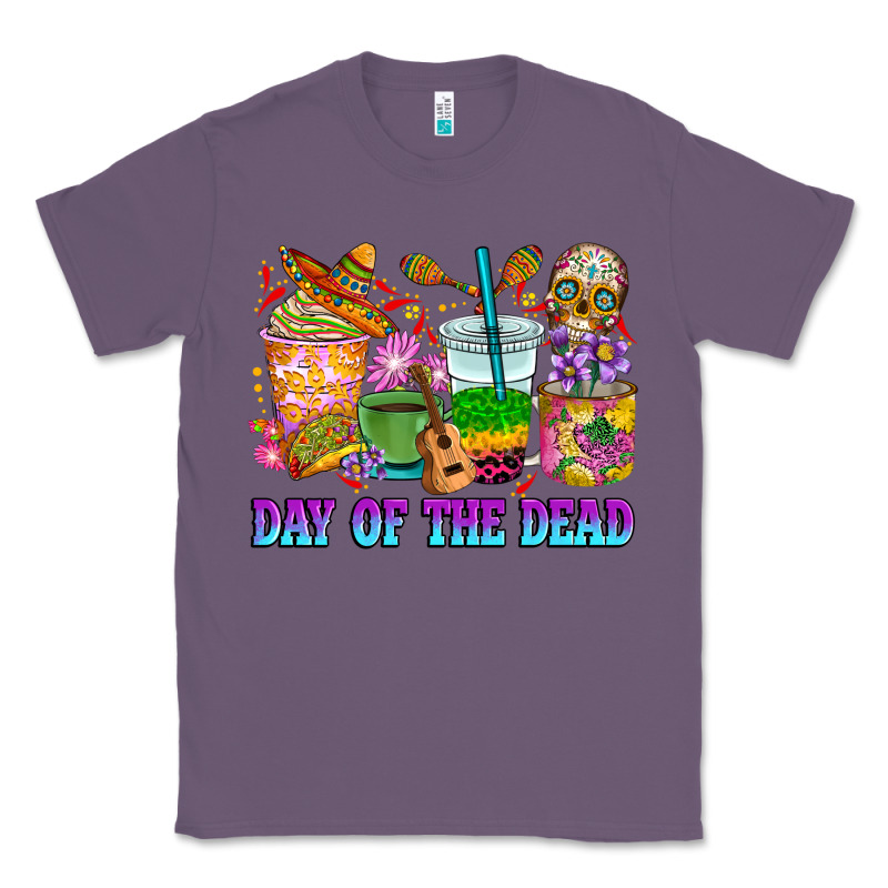 Day Of The Dead Coffee Cups Classic Tee by RanaPortraitStore | Teevron