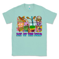 Seafoam Day of the dead coffee cups Classic Tee - RanaPortraitStore