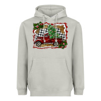 Moon Dust christmas truck with tree Heavyweight Hoodie - RanaPortraitStore