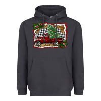 Smoke christmas truck with tree Heavyweight Hoodie - RanaPortraitStore