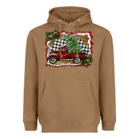 Toasted Coconut christmas truck with tree Heavyweight Hoodie - RanaPortraitStore