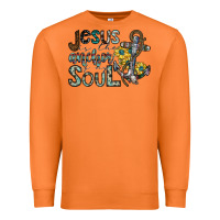 Carrot jesus is the anchor of my soul Premium Sweatshirt - SublimationCraftShop