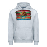 Heather Grey serape leopard mexican flag Urban Hoodie - Jasminsmagicworld