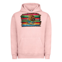 Pigment Salmon serape leopard mexican flag Urban Hoodie - Jasminsmagicworld