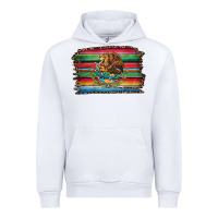 White serape leopard mexican flag Urban Hoodie - Jasminsmagicworld