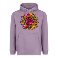 Lavender race  sunflower Heavyweight Hoodie - Zillion Design Studio