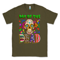 Army Green Day of the dead Classic Tee - RanaPortraitStore