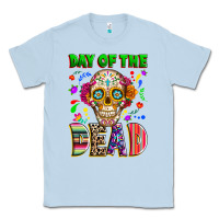 Dusty Blue Day of the dead Classic Tee - RanaPortraitStore