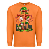 Carrot im the wine lover elf Premium Sweatshirt - FaDigitalArtStudio