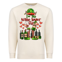 Sandshell im the wine lover elf Premium Sweatshirt - FaDigitalArtStudio