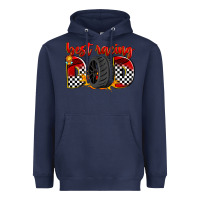 Navy best racing dad Heavyweight Hoodie - Zillion Design Studio