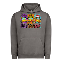 Pigment Tornado Happy Hallothanksmas school bus Urban Hoodie - NancyCooperArtShop