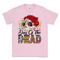 Bubblegum Pink Day of the dead skeleton Classic Tee - RanaPortraitStore