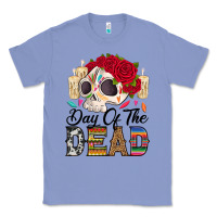 Colony Blue Day of the dead skeleton Classic Tee - RanaPortraitStore