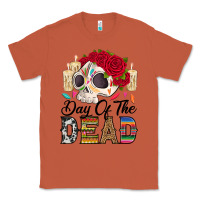 Copper Day of the dead skeleton Classic Tee - RanaPortraitStore
