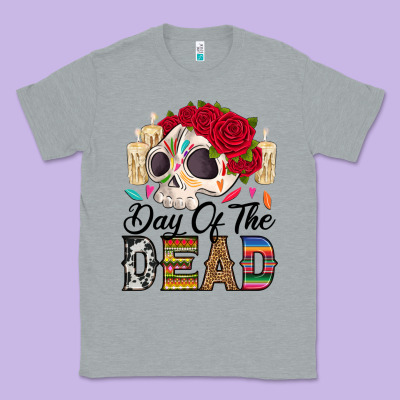Day Of The Dead Skeleton Classic Tee Designed By Ranaportraitstore