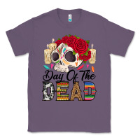 Lavender Day of the dead skeleton Classic Tee - RanaPortraitStore