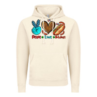 Vintage Artic peace love hotdogs Vintage Hoodie - AdoDesignShop