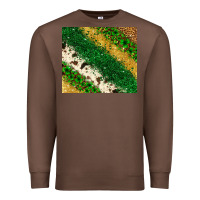 Chestnut St. Patrick's Day leopard cowhide glitter tumbler Premium Sweatshirt - Neo Western