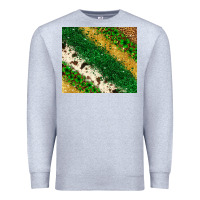Heather Grey St. Patrick's Day leopard cowhide glitter tumbler Premium Sweatshirt - Neo Western