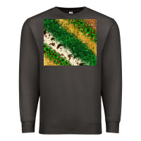 Smoke St. Patrick's Day leopard cowhide glitter tumbler Premium Sweatshirt - Neo Western