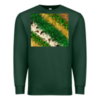 Sports Green St. Patrick's Day leopard cowhide glitter tumbler Premium Sweatshirt - Neo Western