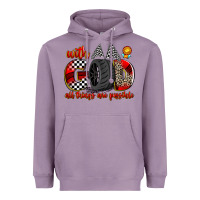 Lavender with god all things are possible Heavyweight Hoodie - Zillion Design Studio