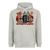 Moon Dust with god all things are possible Heavyweight Hoodie - Zillion Design Studio