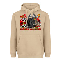 Mushroom with god all things are possible Heavyweight Hoodie - Zillion Design Studio
