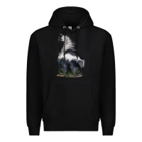 Black skunk Premium Hoodie - LillyAllenDesigns