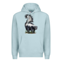 Blue Mist skunk Premium Hoodie - LillyAllenDesigns