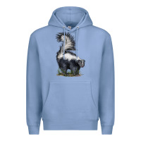 Colony Blue skunk Premium Hoodie - LillyAllenDesigns