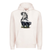 Pale Pink skunk Premium Hoodie - LillyAllenDesigns
