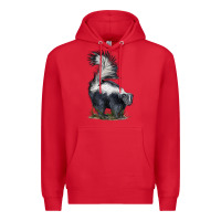 Red skunk Premium Hoodie - LillyAllenDesigns