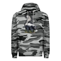 Slate Camo skunk Premium Hoodie - LillyAllenDesigns