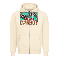 Sandshell hey there cowboy Zipper Hoodie - texasbilliewilder