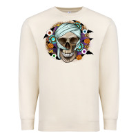 Sandshell Halloween Skeleton Premium Sweatshirt - CowhideDigitalArt