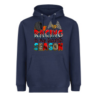 Navy racing is my favorite season Heavyweight Hoodie - Zillion Design Studio
