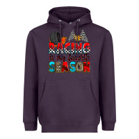 Plum racing is my favorite season Heavyweight Hoodie - Zillion Design Studio