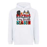 White racing is my favorite season Heavyweight Hoodie - Zillion Design Studio