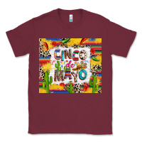 Burgundy Cinco de mayo Classic Tee - RanaPortraitStore