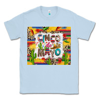 Dusty Blue Cinco de mayo Classic Tee - RanaPortraitStore