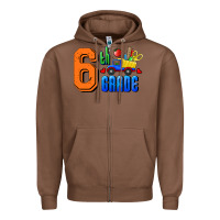 Chestnut Sixth Grade Zipper Hoodie - RanaPortraitStore