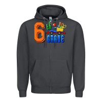 Smoke Sixth Grade Zipper Hoodie - RanaPortraitStore