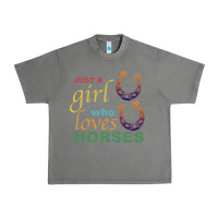 Tornado Just a Girl Who Loves Horses Urban Heavy Tee - Bettercallsaul