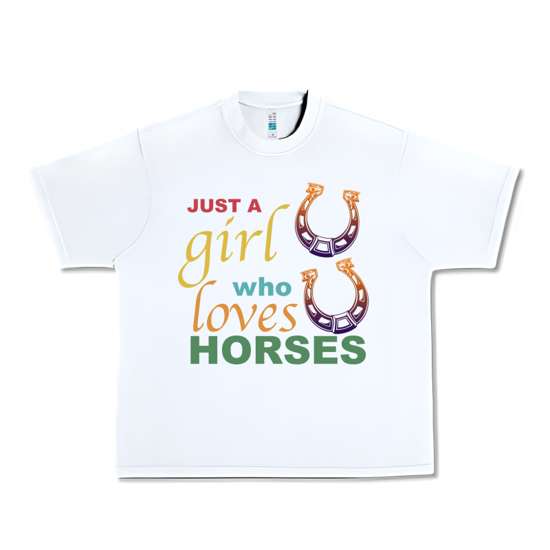 Just A Girl Who Loves Horses Urban Heavy Tee by Bettercallsaul | Teevron