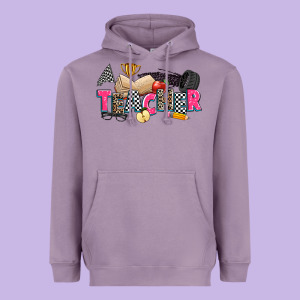 Race Teacher Heavyweight Hoodie Designed By Zillion Design Studio