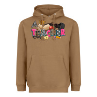 Toasted Coconut race teacher Heavyweight Hoodie - Zillion Design Studio