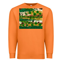 Carrot St. Patrick's Day leopard cowhide shamrock tumbler Premium Sweatshirt - Neo Western