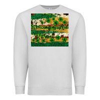 St. Patrick's Day Leopard Cowhide Shamrock Tumbler Premium Sweatshirt | Teevron